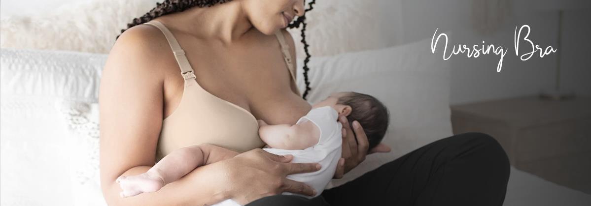 Deluxe Nursing & Sleep Bra For Maternity & Breastfeeding Pull Down