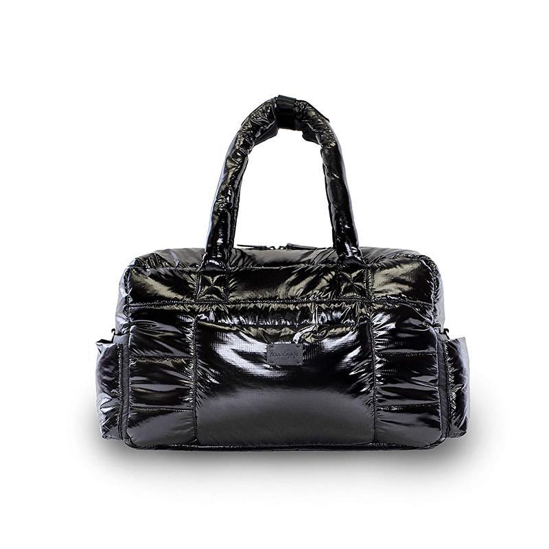 Louis Vuitton EGG bag, Monogram coated & Black leather W/ Box &  Card