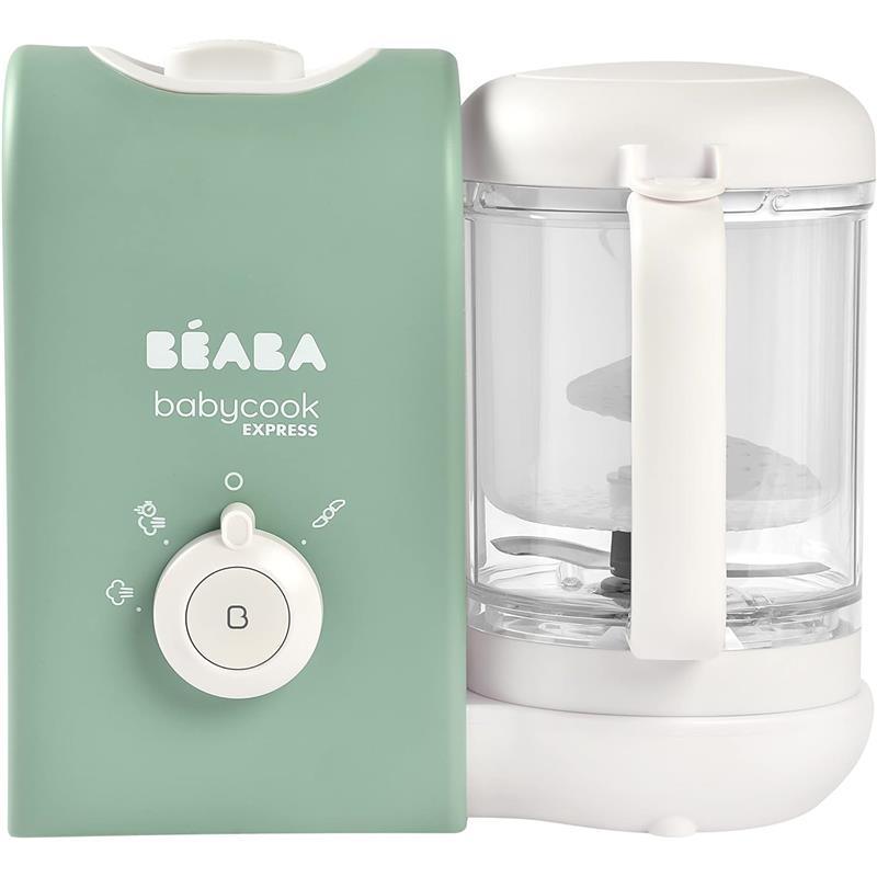 Beaba Babycook Classic Baby Food Maker 4 in 1 Steam Cooker-Blender Green