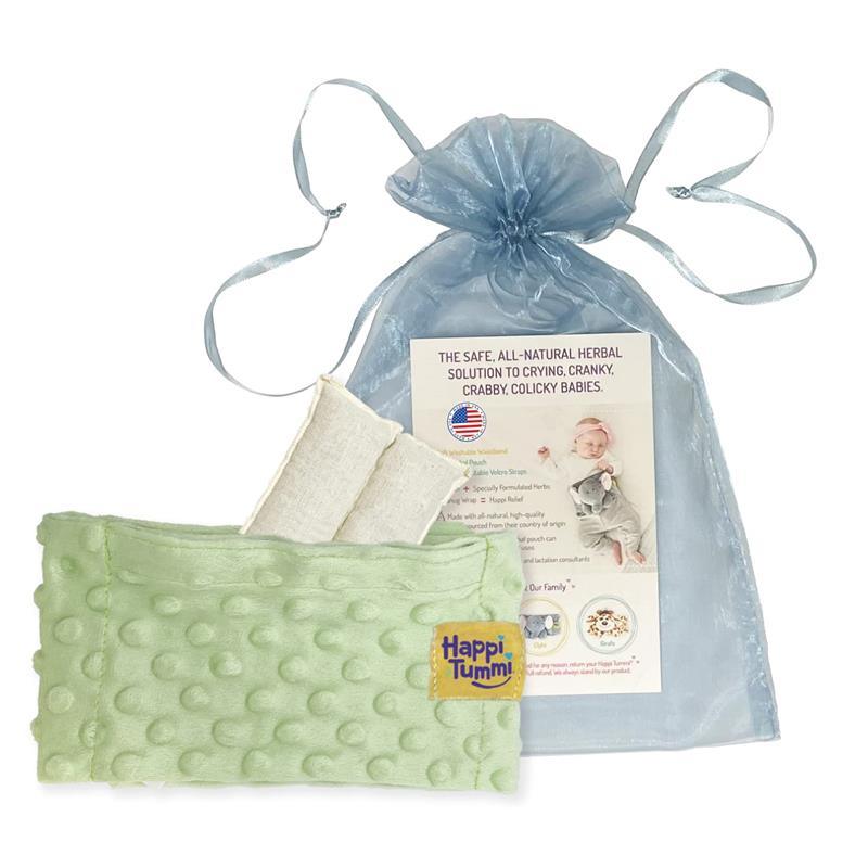 Happi Tummi - Green Colic & Gas Relief Aromatherapy Wrap for Babies