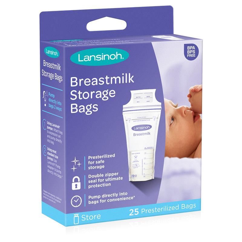  Lansinoh Breastfeeding Essentials for Nursing Moms: Nipple  Cream, 48 Nursing Pads, 25 Breastmilk Storage Bags, 2 Hot & Cold Breast  Therapy Packs, Silicone Breast Pump, 77 Pieces : Baby