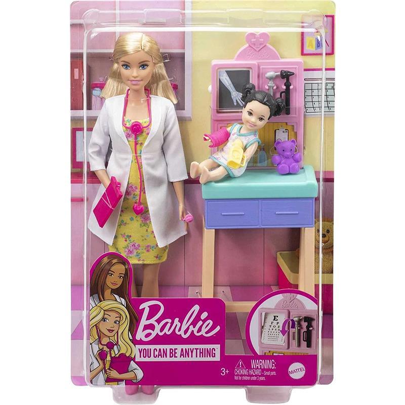 Fisher-Price Little People Barbie You Can Be Anything Figure Pack, 7-Piece  Toddler Toy