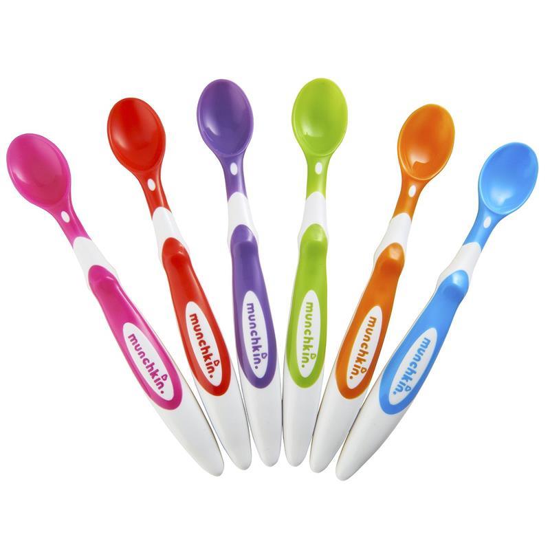 Munchkin Spoons Soft Tip Multi Color Lot of 9
