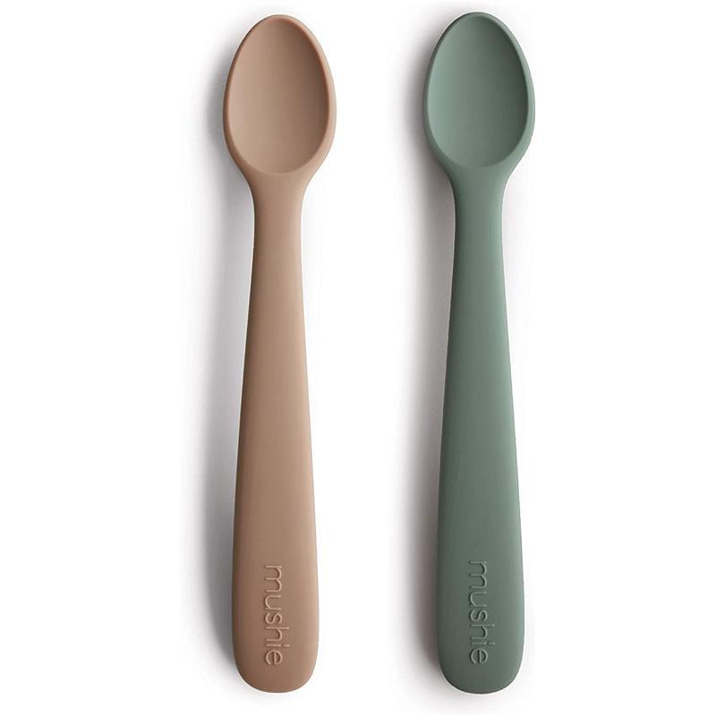 Mushie - Silicone Spoons - Set of 2 - Ivory