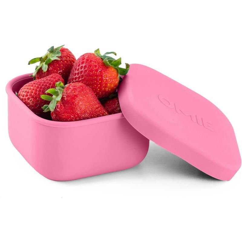 Omie Box - Food Storage Containers with Lid, Pink