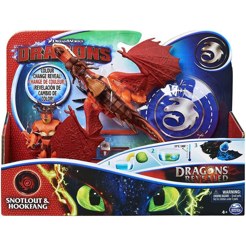 Spin Master Dreamworks Dragons Revealed Snotlout And Hookfang Colour C