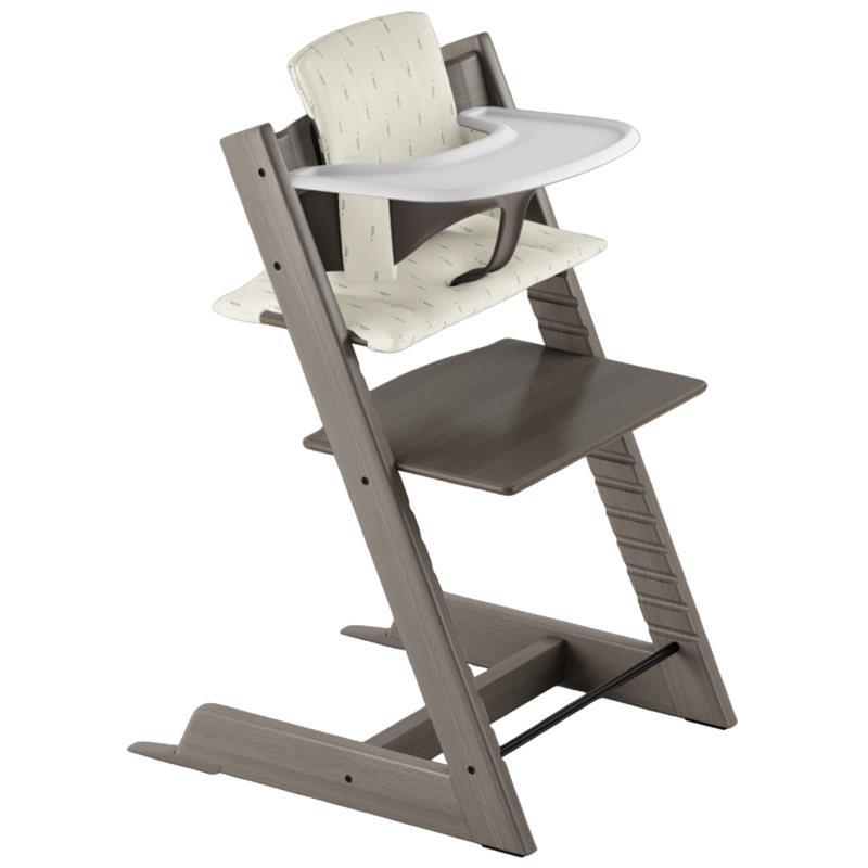 Stokke® Tripp Trapp® High Chair, Cushion, & Tray Bundle