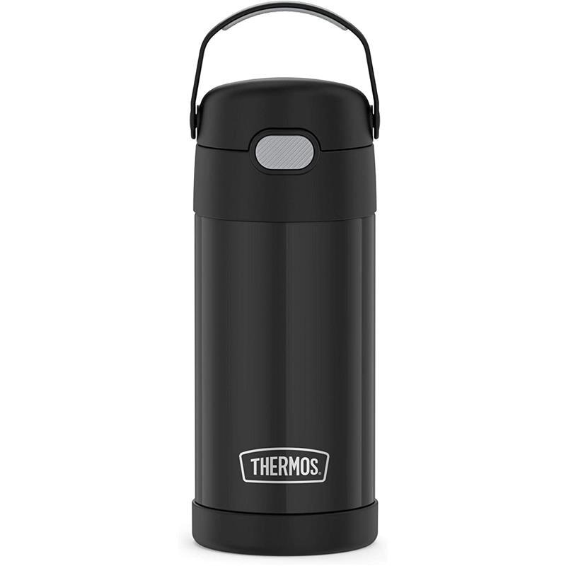 Thermos Baby 10 oz. Vacuum Insulated Stainless Steel Straw Bottle Rose