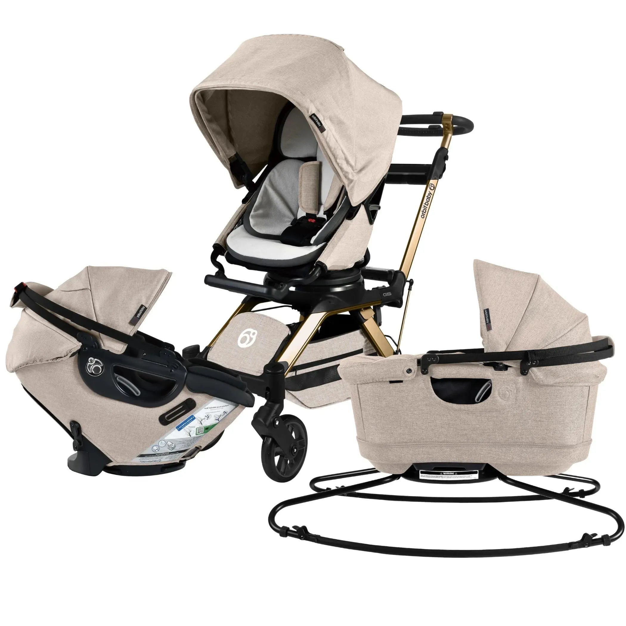 Orbit Baby - Stroll, Sleep, & Ride Travel System