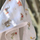 Aden + Anais - 2 Pk Essential Elephant Circus Hooded Baby Bath Towel Image 3