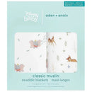 Aden + Anais - 2Pk Disney + Friends Swaddle Blanket Image 6