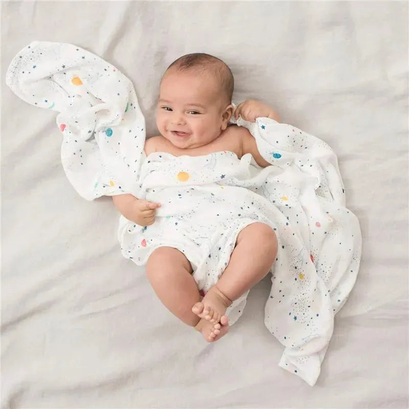 Aden + Anais - 3-Pack Swaddles - Silky Soft, Stargaze  Image 6