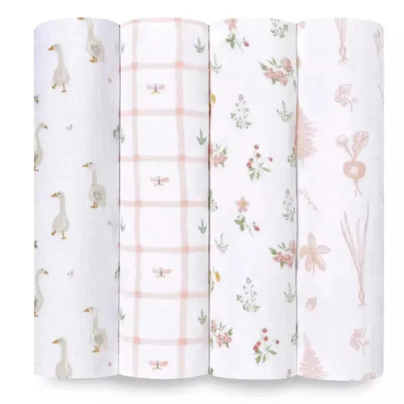 Aden + Anais - 4pk Essentials Muslin Swaddle Blankets Image 1