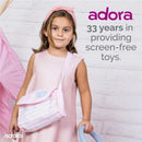 Adora - Baby Doll Diaper Bag, Includes Changing Mat and 2 Doll Diapers, Classic Pastel Pink Image 5