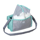 Adora - Baby Doll Diaper Bag, Includes Changing Mat and 2 Doll Diapers, Zig Zag Print Image 2