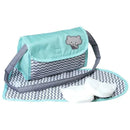 Adora - Baby Doll Diaper Bag, Includes Changing Mat and 2 Doll Diapers, Zig Zag Print Image 4