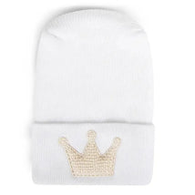 Adora Baby Gifts - Newborn Baby Hospital Hat, Weave Ivory Crown Image 1