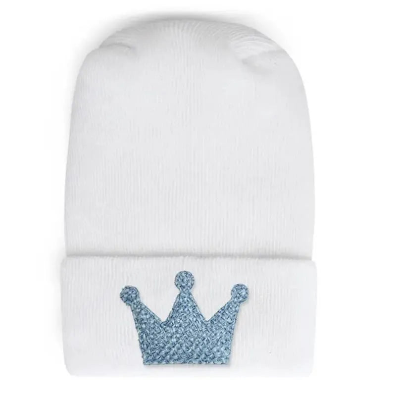 Adora Baby Gifts - Newborn Baby Hospital Hat, Weave Sky Crown Image 1