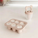 Ali+Oli - Breastmilk Freezer Trays BPA-Free Food-Grade Silicone, 2 Pack, Taupe Image 5