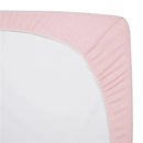 American Baby - Fitted Mini Crib Sheet 24 x 38, 100% Cotton Jersey Portable Sheet, Baby Pink Image 6