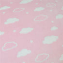 American Baby - Heavenly Soft Chenille Contoured Changing Pad Cover 17 X 35 X 5, Pink Clouds Image 3