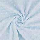American Baby - Heavenly Soft Chenille Minky Dot Receiving Blanket, Blue Image 3
