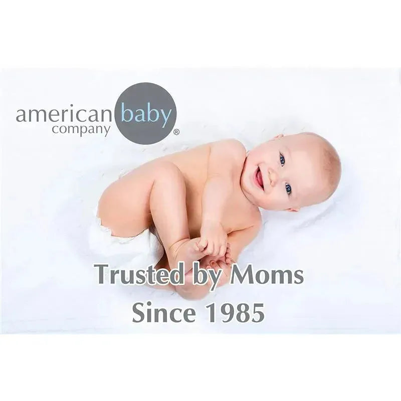 American Baby - Ultra Soft Microfiber Waterproof Fitted Pack N Play Playard Mattress Protector Image 3