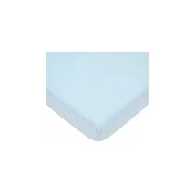 American Baby Value Jersey Jersey Bassinet Sheet, Blue Image 1