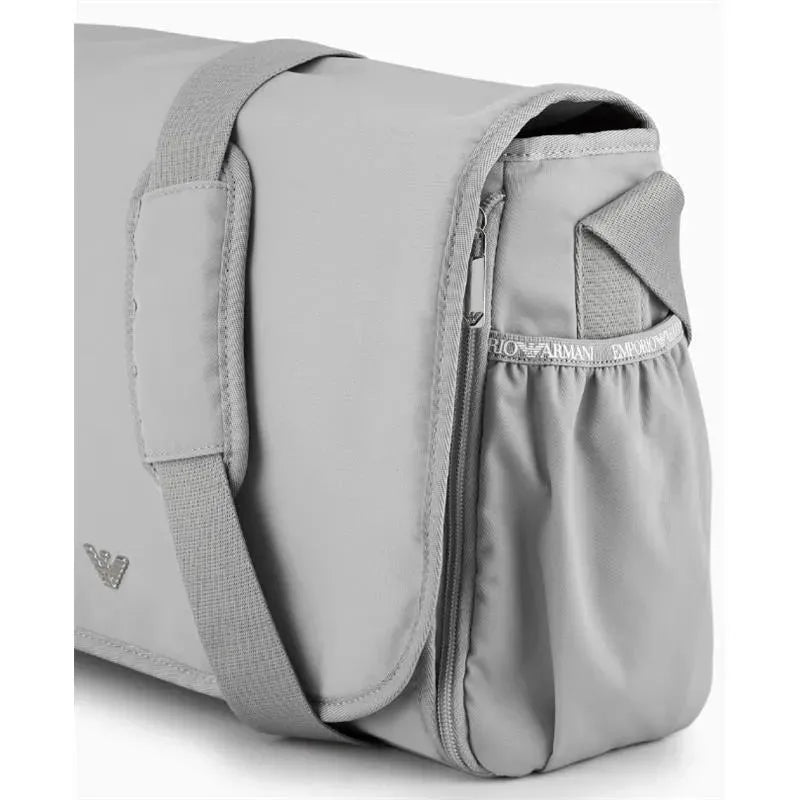 Armani Baby - Mummy Bag Set with Eagle Plate, Grey Image 4