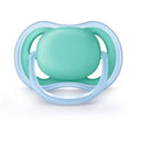 Avent - 2Pk Ultra Air Pacifier, 6/18M, Blue/Green Image 2