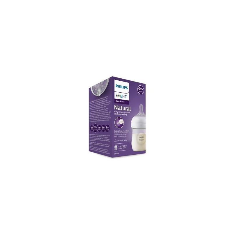 AVENT BIBERON NATURAL Response 3 Months and + Flow 4 - 1 Bottle of