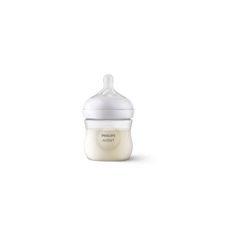 Philips Avent Natural Baby Bottle With Natural Response Nipple Clear 1