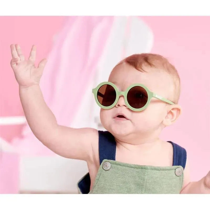 Babiators - Original Euro Round Baby Sunglasses, All The Rage Sage Image 2