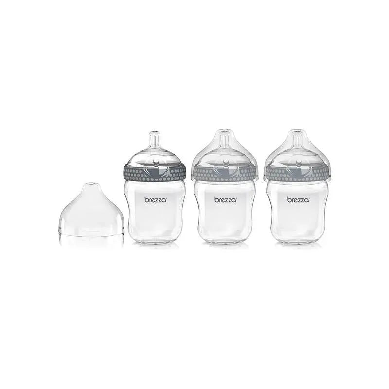 Baby Brezza 3-Pack Bottle, 9 oz. - Grey Image 3