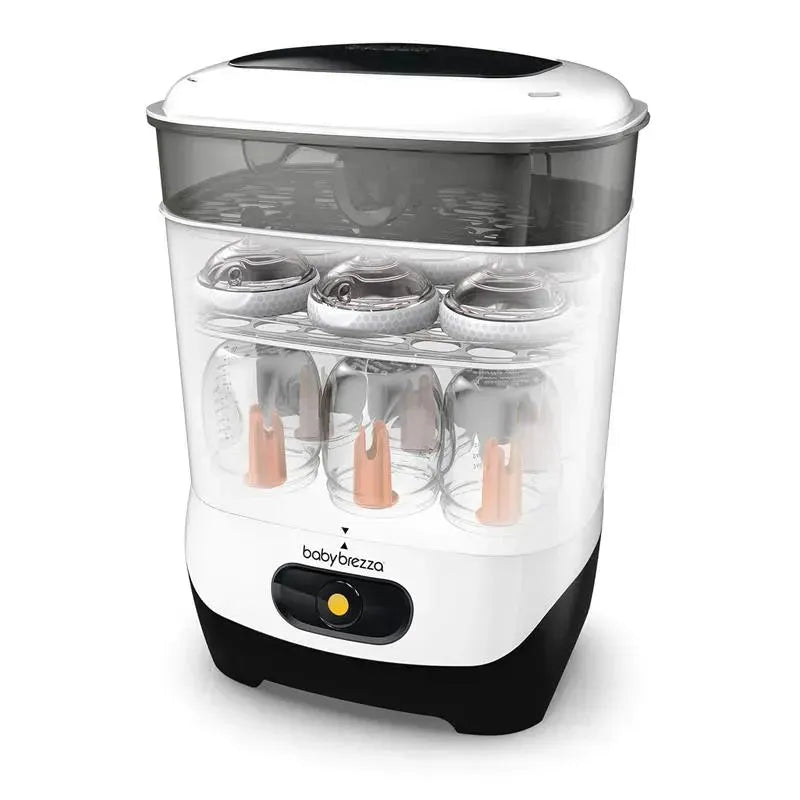 Baby Brezza - 4 in 1 Baby Bottle Sterilizer Machine, Largest Capacity Electric Steam Sterilization Image 1