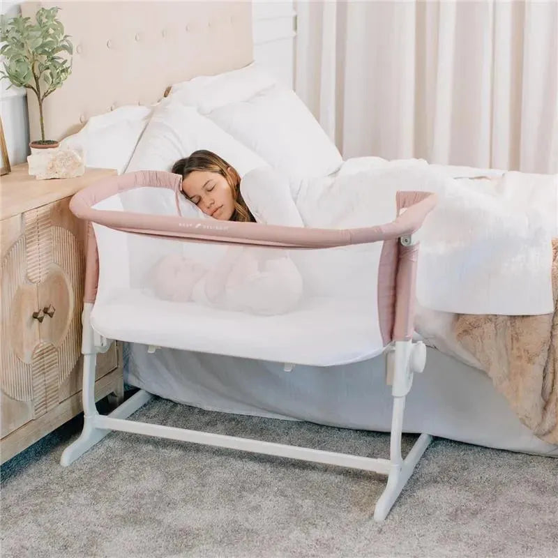 Baby Delight - Beside Me Dreamer Bassinet, 6-Position Height Adjustment, Organic Rose Image 2