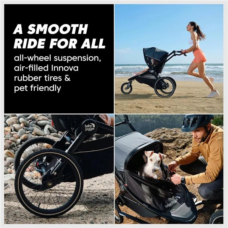 Baby Jogger - City Prix™ Jogger X Bike Trailer, Ambition Black Image 5