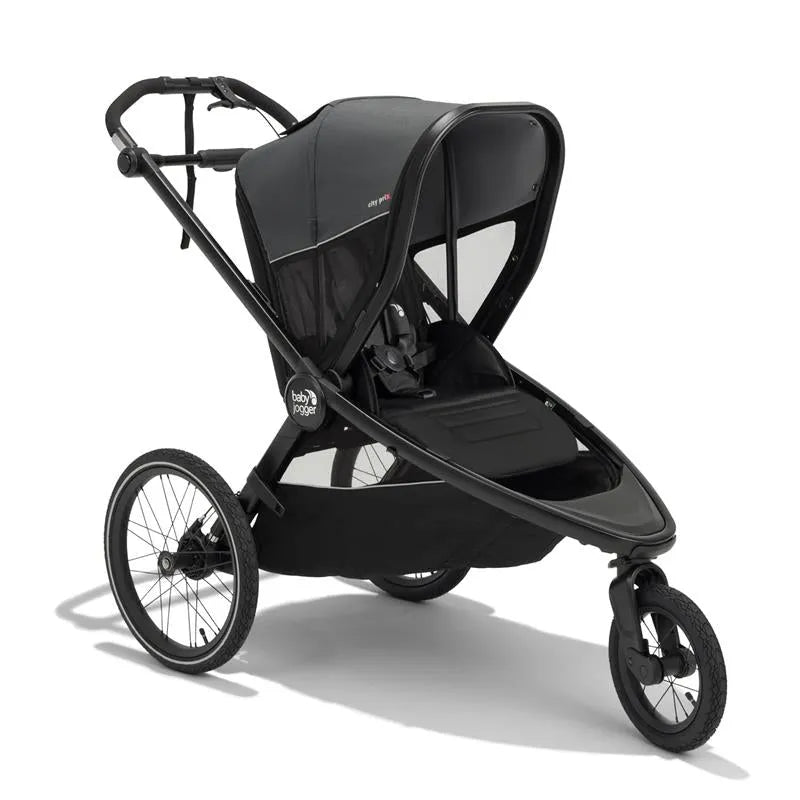 Baby Jogger - City Prix™ Jogger X Bike Trailer Stroller, Ambition Black Image 1