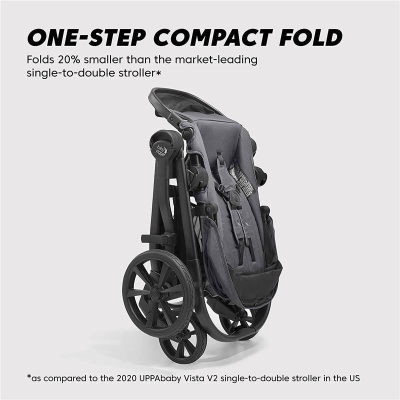 Baby Jogger City Premier Stroller, Black and Teal AND Deluxe Pram