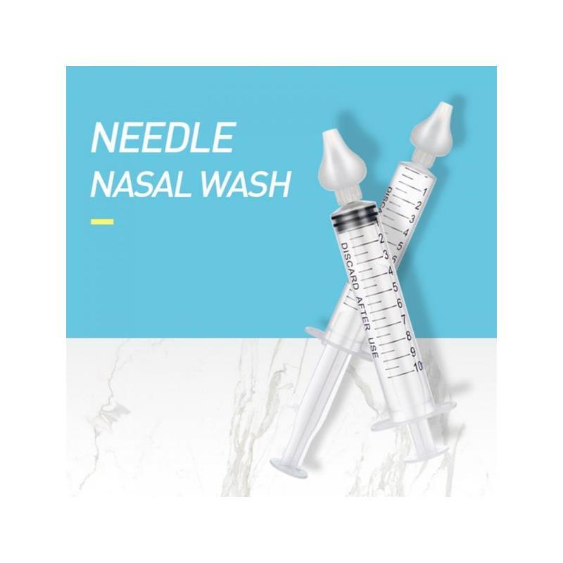 Nuby Nasal Aspirator and Ear Syringe Set, Colors May Vary