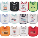 Baby Vision - Drooler Bib 10Pk, Holiday Image 1