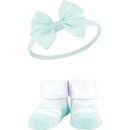 Baby Vision - Hudson Baby Girl's Headband and Socks Giftset, Lemon Image 3