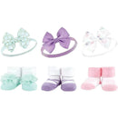 Baby Vision - Hudson Baby Girl's Headband and Socks Giftset, Mermaid Image 1