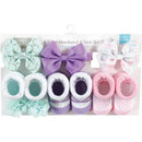 Baby Vision - Hudson Baby Girl's Headband and Socks Giftset, Mermaid Image 5