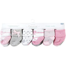 Baby Vision - Little Treasure Baby Girls' Newborn Socks, Ballerina, 0-6M, 8Pk Image 1