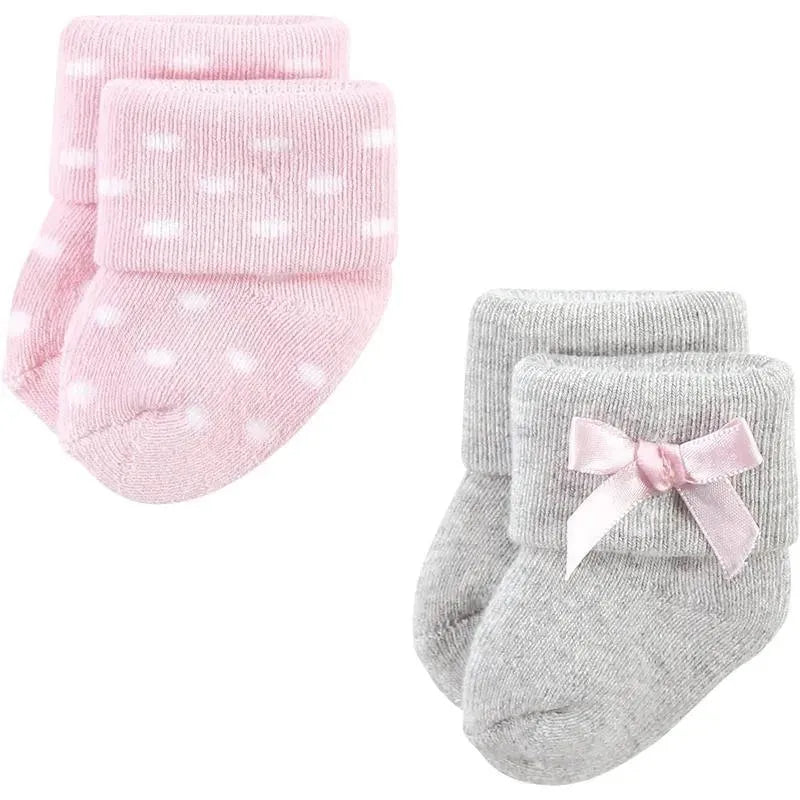 Baby Vision - Little Treasure Baby Girls' Newborn Socks, Ballerina, 0-6M, 8Pk Image 5