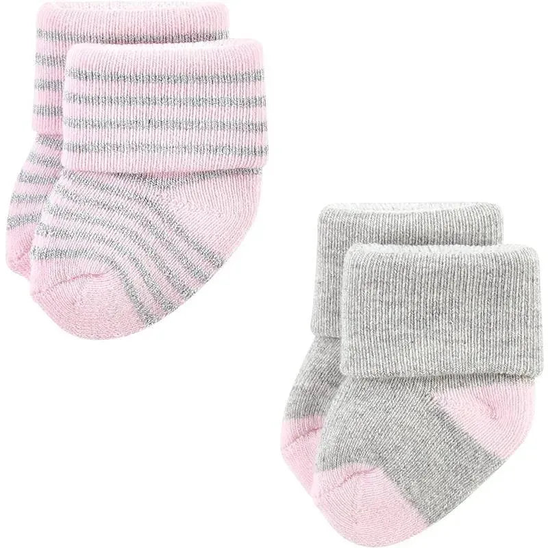 Baby Vision - Little Treasure Baby Girls' Newborn Socks, Ballerina, 6-12M, 8Pk Image 6