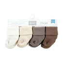 Baby Vision - Terry Socks 8Pk, Solid Beige/Brown Image 6