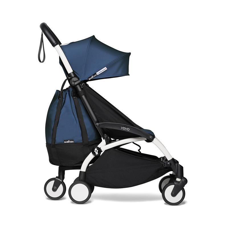  BABYZEN YOYO2 Stroller & 0+ Newborn Pack - Includes White  Frame, Air France Blue 6+ Color Pack & Air France Blue 0+ Newborn Pack -  Suitable for Children Up to 48.5 Pounds : Baby