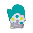 Bbluv Gluv Baby Teething Mitten, Aqua Image 1